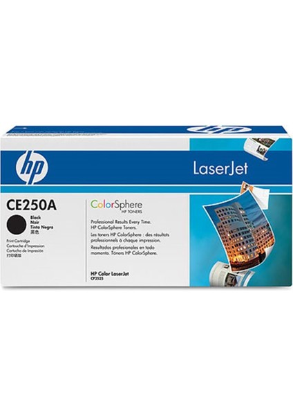 504A Black Siyah 5.000 Sayfa Toner CE250A