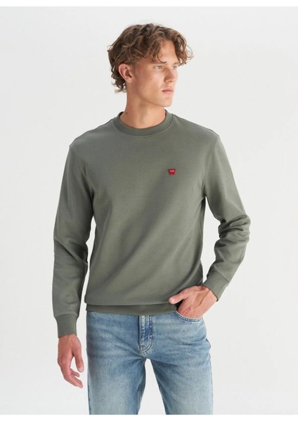 Erkek Patch Logo Sweatshirt W2520255801 modelleri