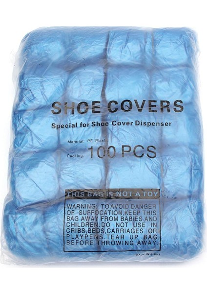 Baby AGU-062 Çanta Tipi Galoşmatik Galoşu(Mavi, 100 Adet)