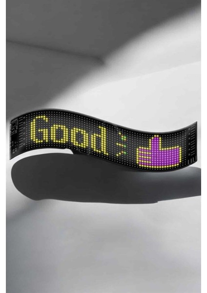 Piksel LED Matrix Rgb Işıklı LED Yazılı Bluetooth Bağlantılı