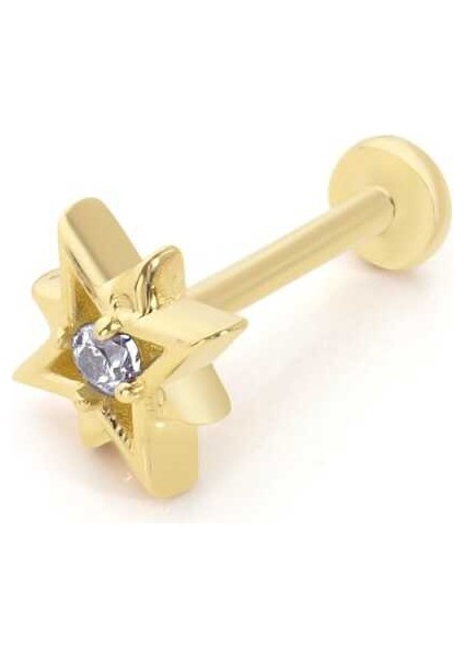 Tektaş Kutup Yıldızı Büyük Tragus Piercing