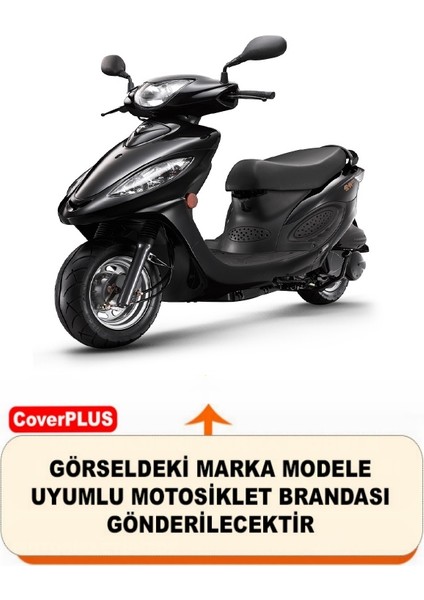 Kymco Jockey 125 Branda Motosiket Brandası (Siyah Renk) Motor Örtüsü Çadır Su Geçirmez Motosiklet Kılıfı Motor Brandası fiyatları