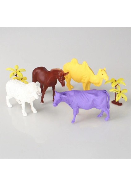 706 Toy Play 6 Parça Çiftlik Hayvanları Figür Seti 12-13 cm modelleri