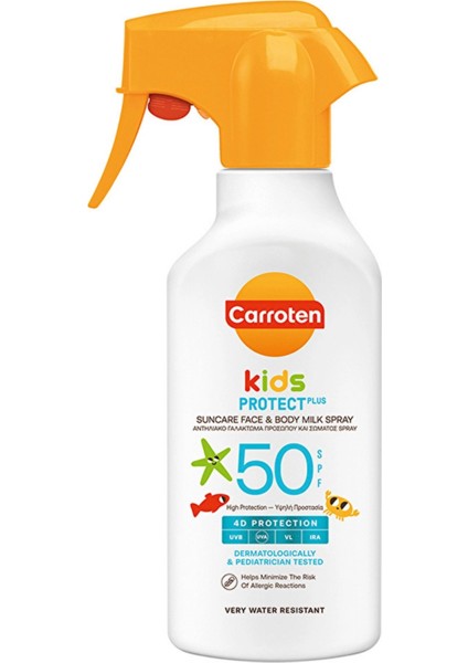 Kids Spf 50 Çocuk Güneş Spreyi – Yüksek Koruma, Yüz & Vücut Için, 270 ml