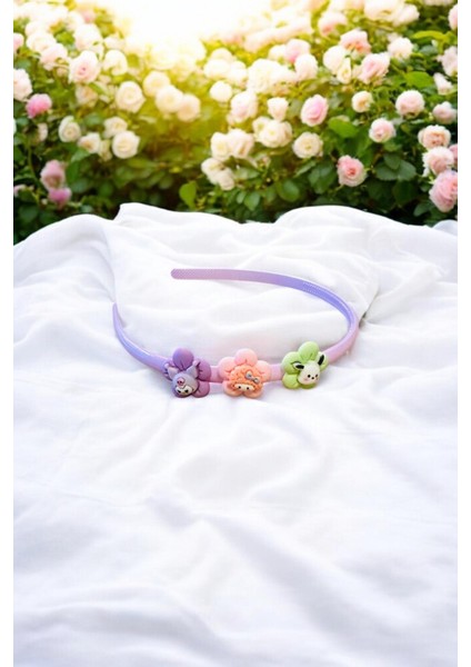 Çocuk Karakter Figürlü Parlak Renklerde Taç