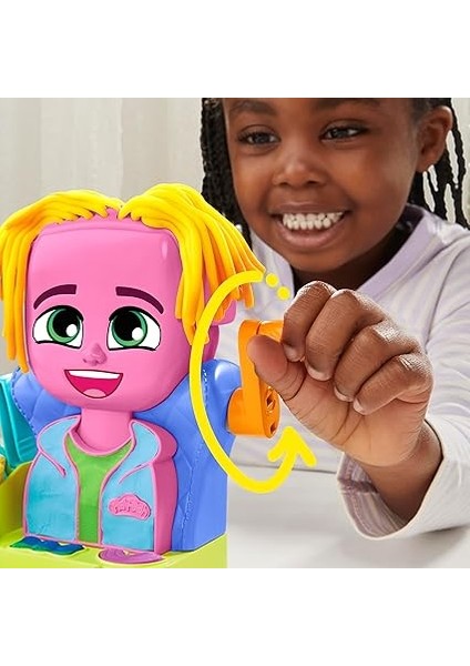 Renkli Kuaför Salonu Oyun Hamuru Seti, 6 Kutu, 3 Yaş ve Üzeri Kız ve Erkek Çocuklar Için Oyuncaklar modelleri