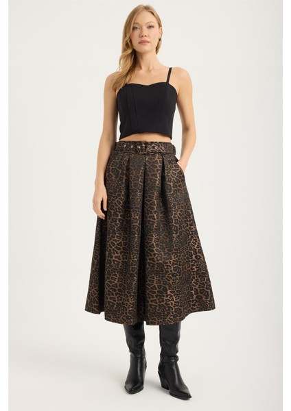 Jakarlı Dokuma Leo Etek