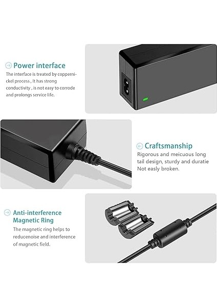 12 V 5 A Güç Kaynağı, 100 – 240 V Dc 12 V Adaptör, Monitör, Güç Kaynağı, Şarj Cihazı, Aoc Sceptre Hp Pavilion LED LCD Monitör, Dell Ekran, Insignia LED LCD Tv Güç Kablosu ile Uyumlu fırsatları