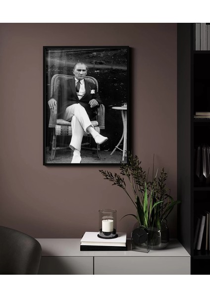 Çerçevesiz Poster Ebedi Başkomutan modelleri