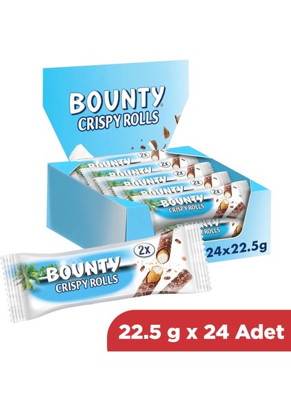 Crispy Rolls 22.5 gr x 24 Adet