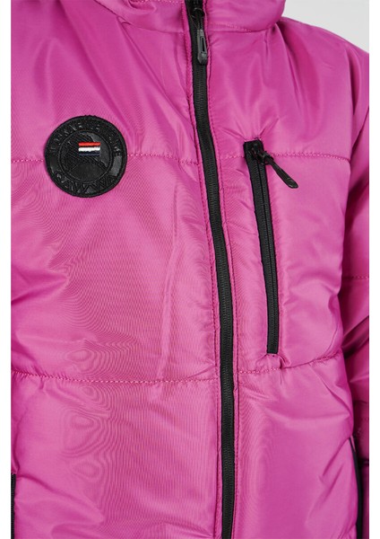 İçi Kürklü Su ve Rüzgar Geçirmez Kapüşonlu Kız Çocuk Mont indirimleri