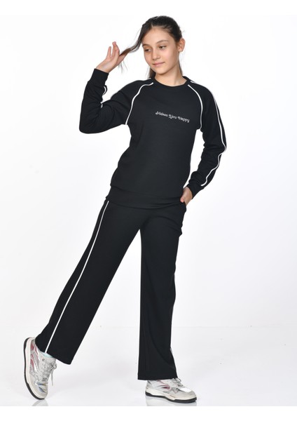 Liora Kız Çocuk Eşofman Takımı Siyah fırsatları