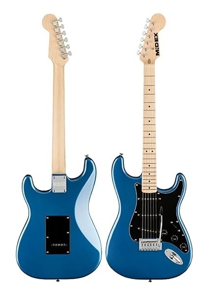 RPH-30BL-ST Maple Klavye Strat Kasa Sss Elektro Gitar Seti fırsatları