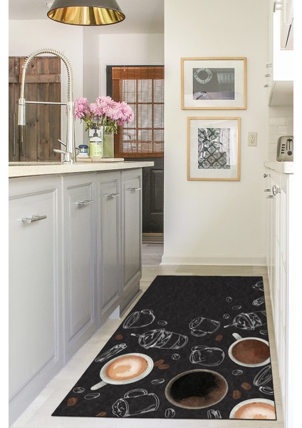 Yeni Desen Yıkanabilir Kaymaz Tabanlı Bohem Tarz Dijital Baskı Salon Halısı, Yumuşak Dokulu Lüks Halı Modeli ve 40 x 60 Siyah Renk Dikdörtgen Halı modelleri