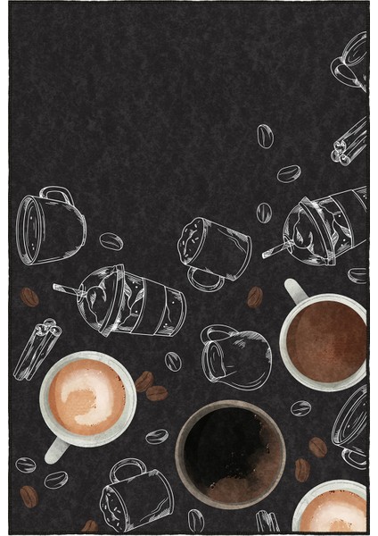 Yeni Desen Yıkanabilir Kaymaz Tabanlı Bohem Tarz Dijital Baskı Salon Halısı, Yumuşak Dokulu Lüks Halı Modeli ve 40 x 60 Siyah Renk Dikdörtgen Halı fırsatları