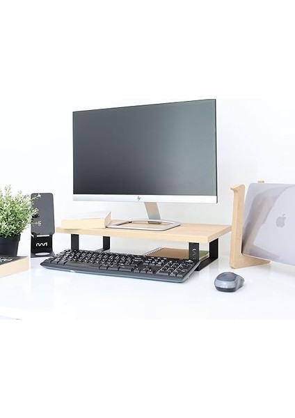 Monitör Standi – Laptop Standi – Monitör Yükseltici – Mdf Lam – Safir Meşe – WMS2650 fırsatları