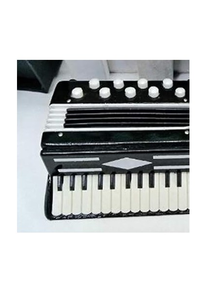 Minyatür Akordeon Mini Enstrüman Akordeon Müzik Aletleri Tatil Dekorasyon Hediyeleri indirimleri
