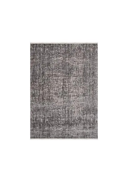 Foix Modern Koyu Gri Akrilik Kaydırmaz Tabanlı Makine Halısı