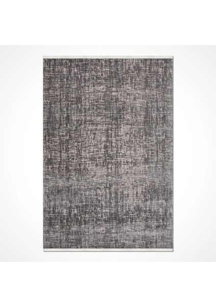 Foix Modern Koyu Gri Akrilik Kaydırmaz Tabanlı Makine Halısı fiyatları