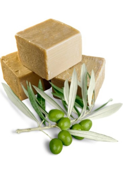 Litaetrend Zeytinyağı Sabunu Hatay El Yapımı %100 Organik Doğal Yeşil Sabun 1 Kalıp 130 Gram