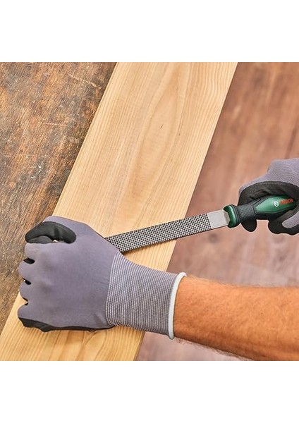 3 Parçalı Törpü Seti (Sağlam Ahşap Törpü Seti, Düz, Yarı Yuvarlak ve Yuvarlak Rende Dahil; Sert Karbon Çelik; Şaft Uzunluğu 200 Mm; Orta Kesim 2; Yumuşak Saplı Ergonomik Sap) fırsatları