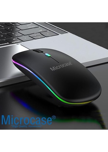 Tablet Telefonlar Için Rgb Işıklı Şarjlı Bluetooth Klavye + Mouse AL4884 (Beyaz) indirimleri