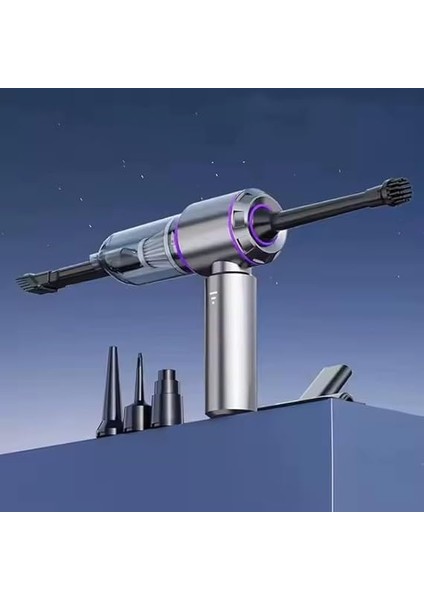 3 Kademeli Taşınabilir Mini Süpürge – Araba, Ev, Ofis, Klavye, Koltuk Temizliği Için Güçlü Emiş Hava Üfler El Tipi Süpürge fırsatları