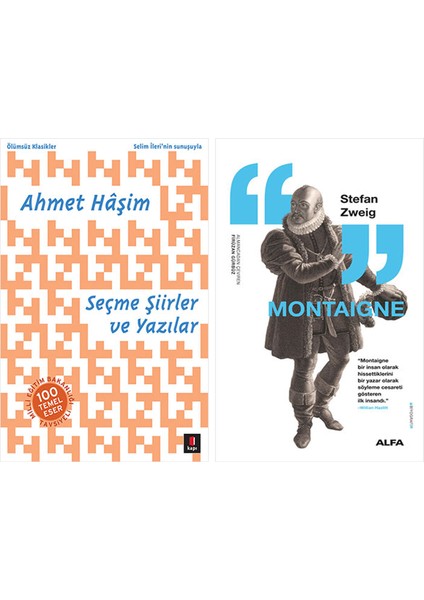 Seçme Şiirler ve Yazılar + Montaigne
