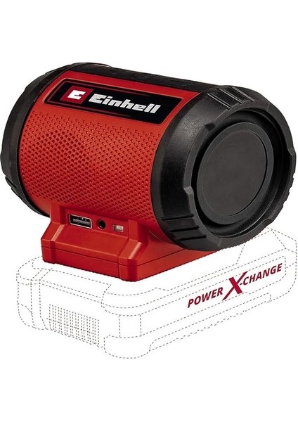 Akülü Hoparlör Tc-Sr 18 Li Bt - Solo Power X-Change (Lityum-Iyon, Maksimum 85 Db, Bluetooth, Aux/usb Girişi, Sezgisel Kontrol Paneli, Akü ve Şarj Cihazı Dahil Değildir) - 4514150