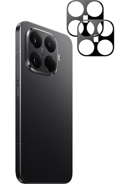 Xiaomi 15T Pro Kamera Lens Koruyucu Temperli Cam Siyah 2 Adet