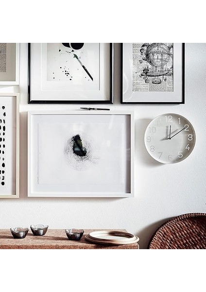Tromma Duvar Saati, 25 Cm, Beyaz modelleri