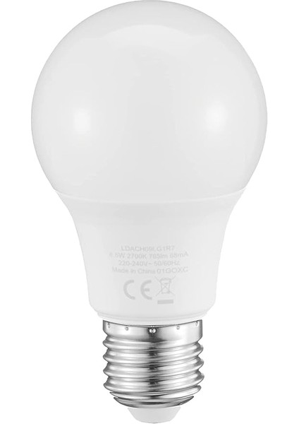 E27 LED Lamba, Sarı Işık (2700K), 8.5W, 806 Lümen modelleri