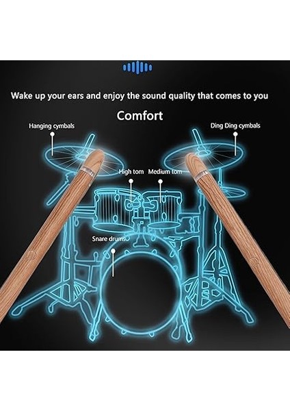 Elektrikli Drum Seti, Elektrikli Drambalıklar Hava Damlı Çubukları, Yetişkinler Için Elektronik Dul Seti ve Baget ve Pedallı Yeni Başlayanlar modelleri