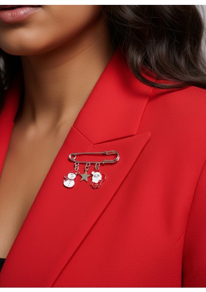 Yılbaşı Iskoç Yaka Iğnesi modelleri