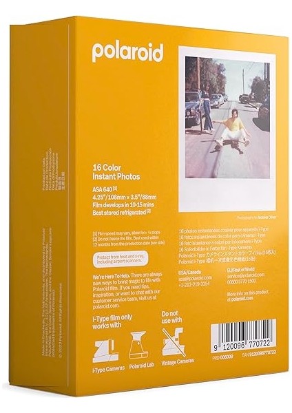 Color Film For I-Type - Double Pack, Renkli I-Type Film modelleri