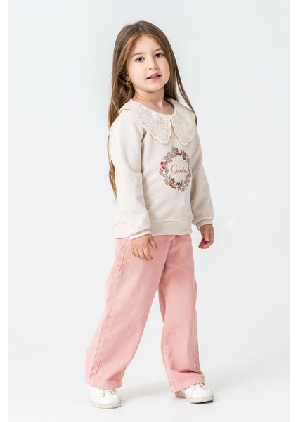 Garden Nakışlı Kız Çocuk 2\'li Takım - 26K 6335 modelleri