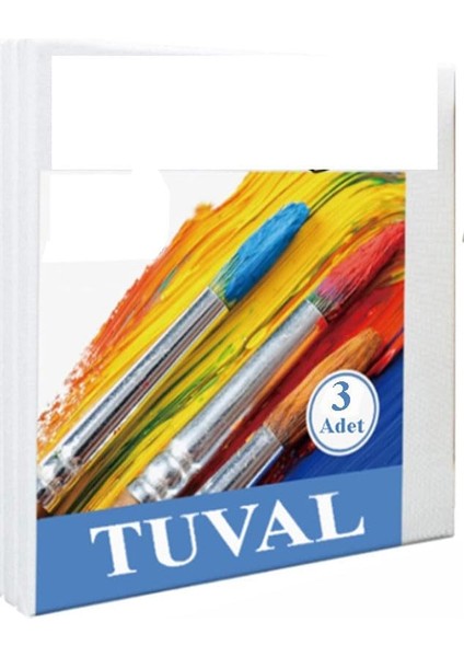 25X25 cm Astarlı Kare Tuval 1 Adet Resim Küçük Tuvali 25 * 25 cm Tual Akrilik Boya Yağlı Boya Için Ideal