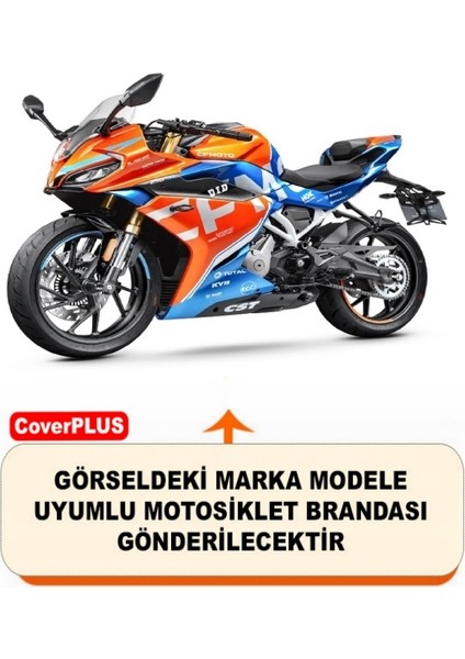 Cf Moto 250SR Branda (Arka Çanta Uyumlu) Motosiket Brandası (Siyah Renk) Motor Örtüsü Çadır Su Geçirmez Motosiklet Kılıfı Motor Brandası fiyatları