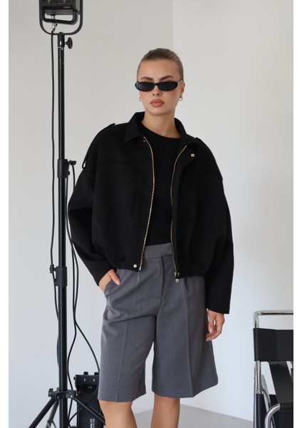 Süet Bomber Ceket modelleri