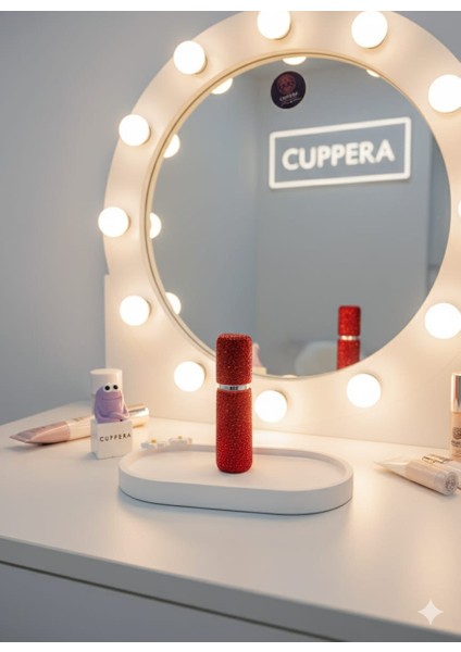 Parıldayan Elmas İşlemeli Mini Doldurulabilir Parfüm Şişesi 10 ML