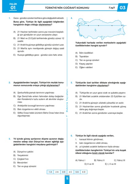 2026 Kpss Coğrafya Soru Bankası / Rıza Akın Kayar fiyatları