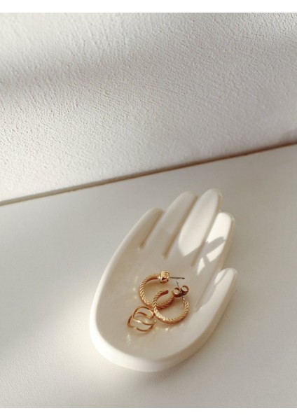 Mini El Aksesuar Tabağı Dekoratif Beton