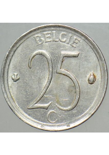 Belçika 25 Centimes 1964. fiyatları