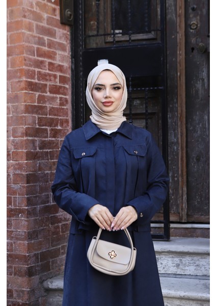 Cepli Detaylı Süet Etekli Takım modelleri