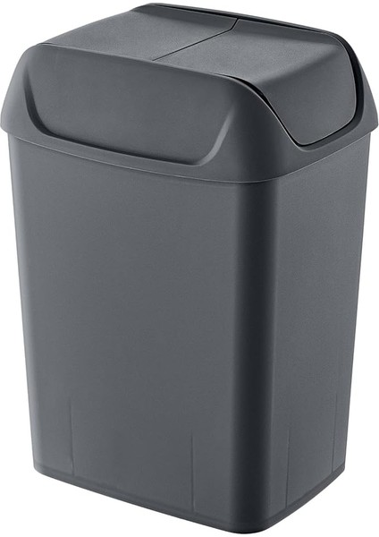 Svingi Çöp Kutusu 5 Lt Antrasit - Antrasit, Çok Amaçlı Çöp Kutusu, Büyük Boy Çöp Kutusu