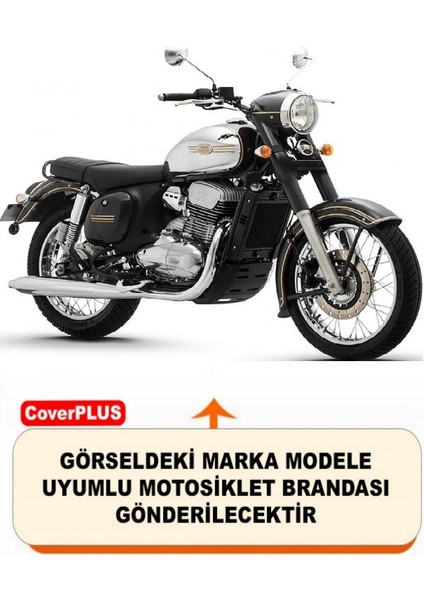 Jawa 300 cl Branda (Arka Çanta Uyumlu) Motosiket Brandası (Gri Renk) Motor Örtüsü Çadır Su Geçirmez Motosiklet Kılıfı Motor Brandası fiyatları