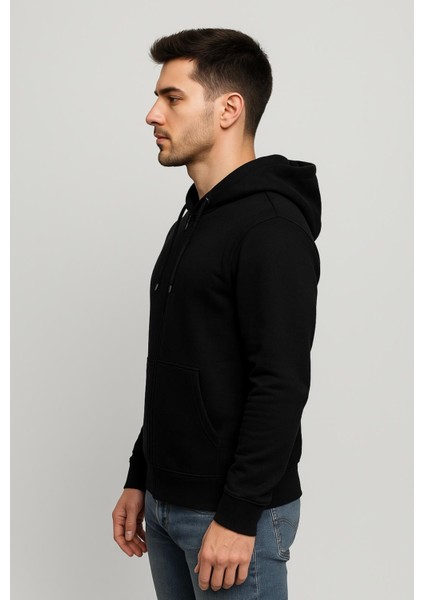 Erkek Fermuarlı Kapüşonlu SWEATSHIRT-W1084 fiyatları