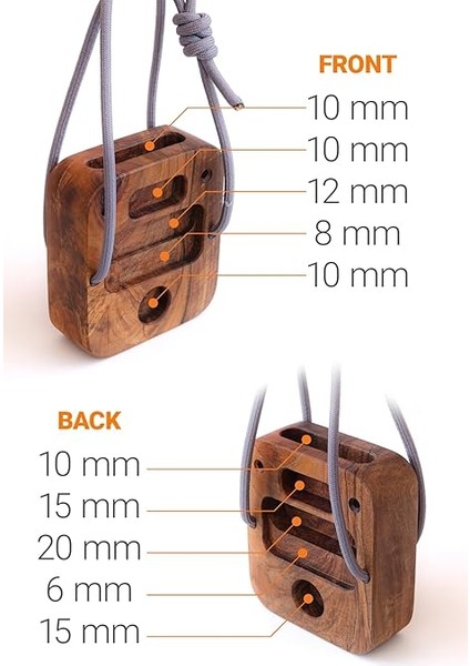 Tırmanışı Için Taşınabilir Hangboard,el Kavrama Güçlendirici Için Klavye Eğitmeni,pull-Up Sapları Kol,tutam Blok Kavrama,ev Spor Salonu Fitness Egzersiz Ekipmanları -Sert Ahşap modelleri
