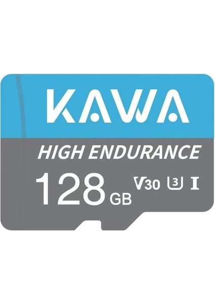 High Endurance U3 V30 100MB/S Okuma 40MB/S Yazma 128GB Micro Sd Hafıza Kartı