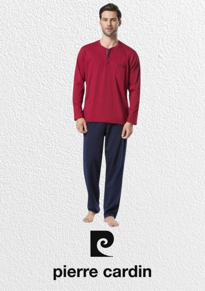 Erkek Penye Bordo 2'li Pijama Takımı & Deri Terlik & Hakiki Deri Kemer Cüzdan Seti L1.PC.5454.ST02 indirimleri